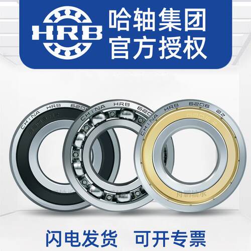 HRB 哈尔滨 6221/6222/ 6223/ 6224/ 6226/6228-ZZ 深沟球轴承