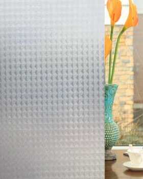 自粘磨砂贴膜蓝色遮光90cm防晒pvc窗户贴纸防窥玻璃纸玻璃贴