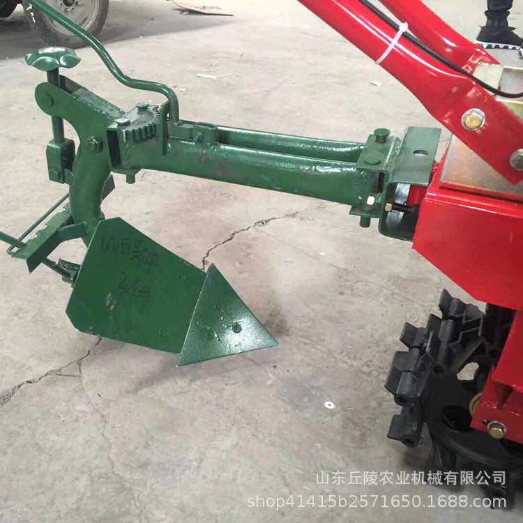 汽油动力链条式履带趟地机 多功能田园开沟机 新款手推微耕机