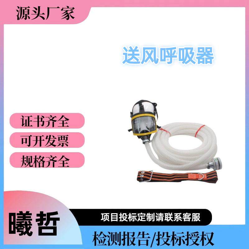 电动送风式长管呼吸器 20米送风管过滤式呼吸器 长管空气呼吸器