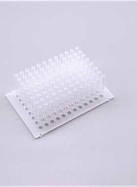 EDO 酶标板 透明 可拆卸8孔条 白色框架 灭菌,5块/盒,20盒/箱