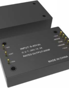 工业特种电源 AQ400 9-40&18-75Vdc低压直流宽范围输入系列400W