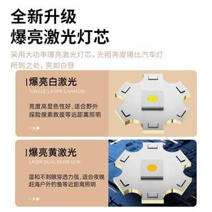 天火分体式强光超亮头灯充电矿灯户外电瓶头戴式照明长续航手电筒