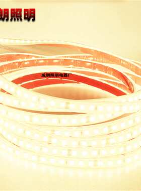 220v高压2835柔性软led灯带led条自粘背胶槽线型灯形性线条灯灯条