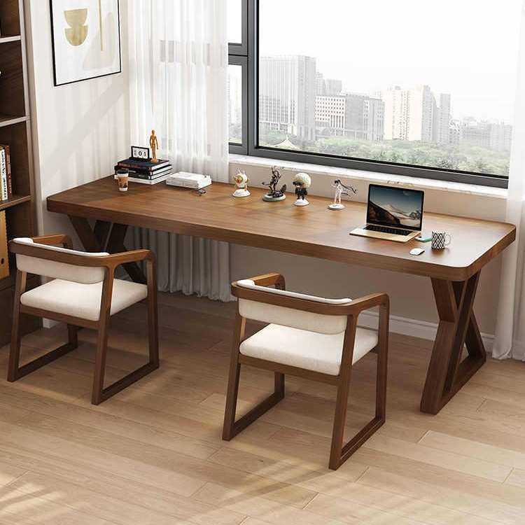 全实木长条书桌家用靠墙窄桌双人学习桌写字工作台式办公电脑桌,3C数码配件,USB灯,淘宝优惠券,粉丝福利购,淘宝优惠卷