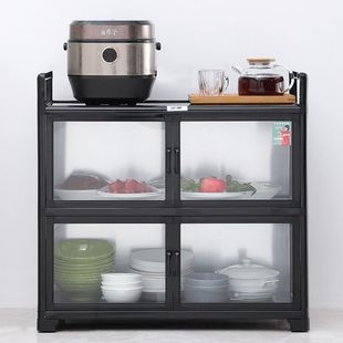 餐边柜碗柜菜柜茶水柜厨房储物柜阳台收纳柜置物柜橱柜简易免安装