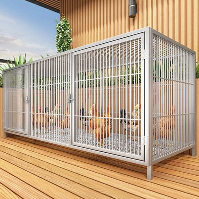 鸡笼加厚家用室外大号防鼠折叠鸡舍家禽加密防黄鼠狼特大号养殖笼