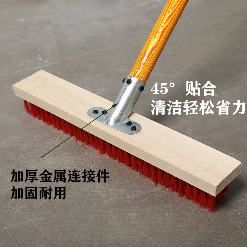地刷硬毛长柄厨房卫生间洗地毯刷地刷子家用商用清洁刷大号辞之言