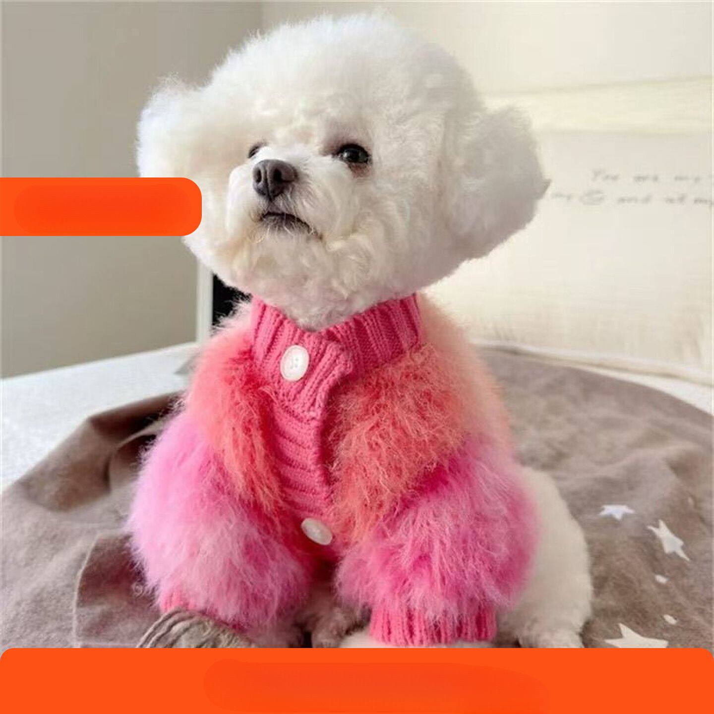 狗狗衣服秋冬款冬季保暖小型犬泰迪比熊博美小狗针织毛衣宠物衣服