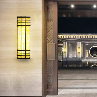 花园酒店口区售楼部中式户外壁灯别墅外墙灯小门头庭院灯防水大门