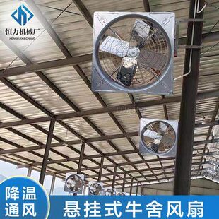 悬挂现货规风扇化e四叶奶舍牛场换牛降温牛镜气模设备不锈钢面式