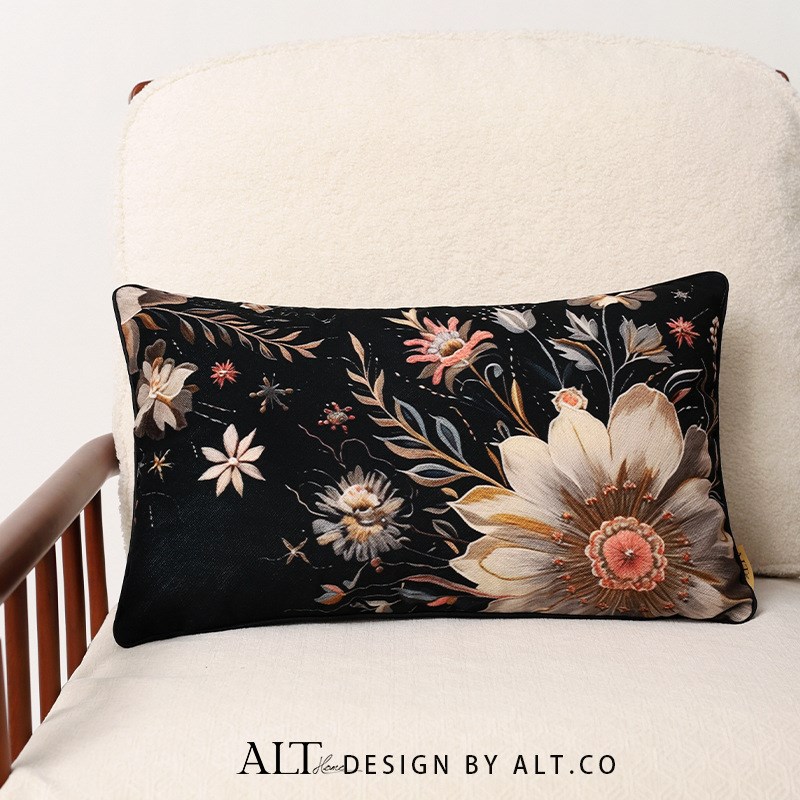 高端抱枕沙发f客厅轻奢高级感靠垫2025新款长方形床头靠枕套不含