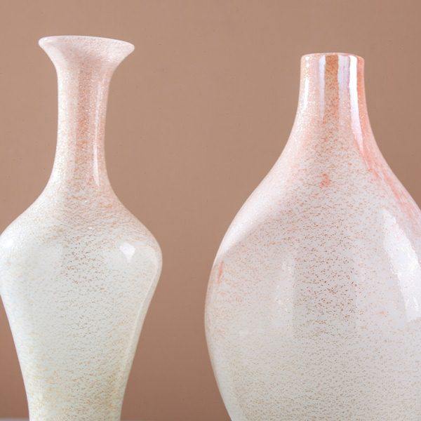 简约现代琉璃白色斑点花瓶家居室内软装电视柜玄关创意精美花器,家居饰品,花瓶,淘宝优惠券,粉丝福利购,淘宝优惠卷