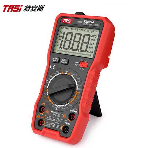 特安斯TASI万用表TA803数字高精度万用表 数显式家用多功能电工表