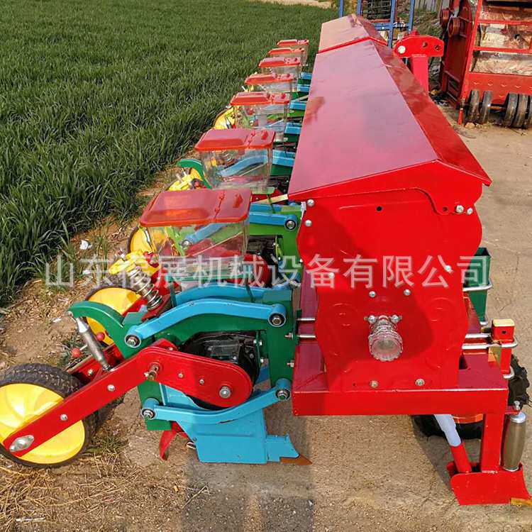 四轮播种机种植机械玉米起垄施肥种植机大豆播种机施肥播种一体机