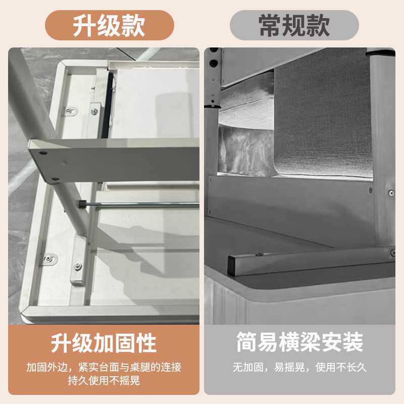 手摇升降桌学习书桌家用电脑桌台式桌子卧室学生写字桌简易办公桌