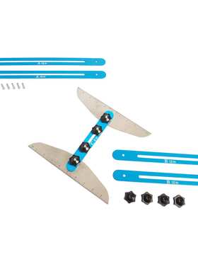 24件套楼梯踏板量规工具 楼梯夹具 测量楼梯 Stair Treads Gauge