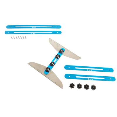 24件套楼梯踏板量规工具 楼梯夹具 测量楼梯 Stair Treads Gauge