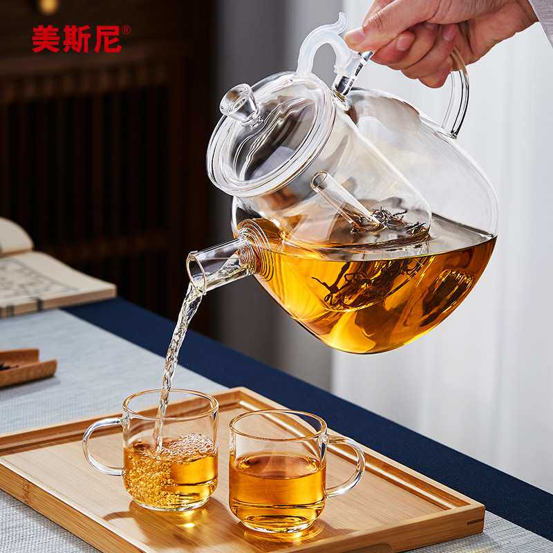 5JN玻璃煮茶壶加厚耐热茶具泡茶壶电陶炉明火烧水壶大号养X20