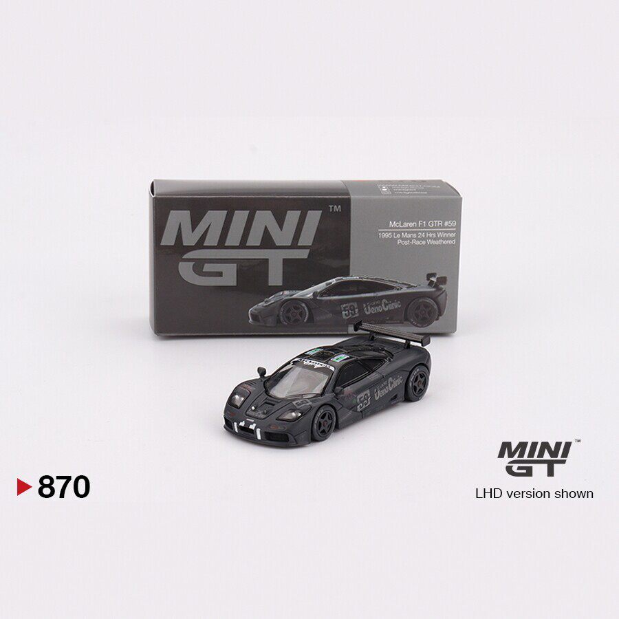 MINIGT870迈凯伦F1泥泞64合金车