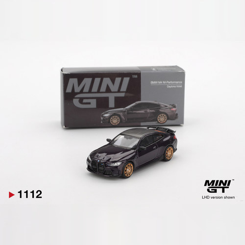 MGT1112宝马M4紫64合金车模
