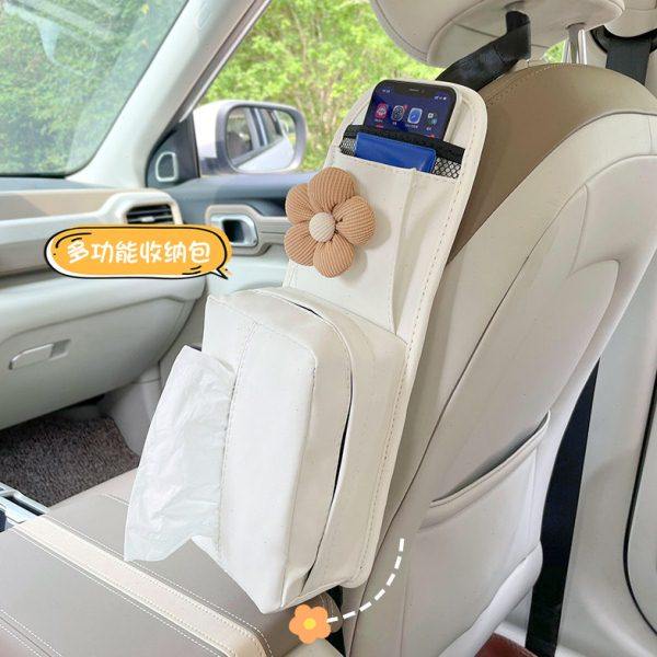 汽车座椅后背收纳袋高档车内储物包纸巾盒二合一多功能车载收纳箱,汽车用品/电子/清洗/改装,车载收纳箱/袋/盒,淘宝优惠券,粉丝福利购,淘宝优惠卷