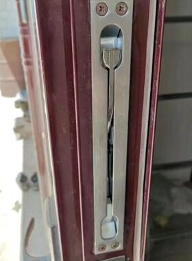 母天双配件防盗门别墅不锈钢单双孔隐形子中控地钩防火门暗插销开