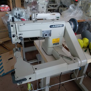 针宝1126高速自动o供油弯臂型人字车 曲折缝纫机 曲臂拼缝车