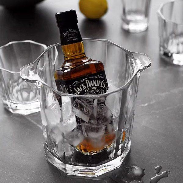 土耳其进口nude努德玻璃冰桶香槟啤酒葡萄酒桶冷藏降温家用冰块桶,餐饮具,冰桶,淘宝优惠券,粉丝福利购,淘宝优惠卷