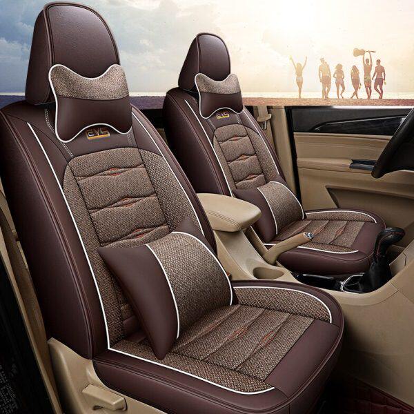 115座/专用14/宝骏730汽车坐垫亚麻款/全包七18四季211916座套/7/