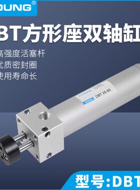 方25膜座轴轴迷你-25DB不推型气缸盒D双10T0包旋转B气缸机-T25