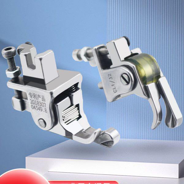 压平新款滚轮车棉衣线缝纫机高低挡皮革明厚口止料窗帘压脚边压脚