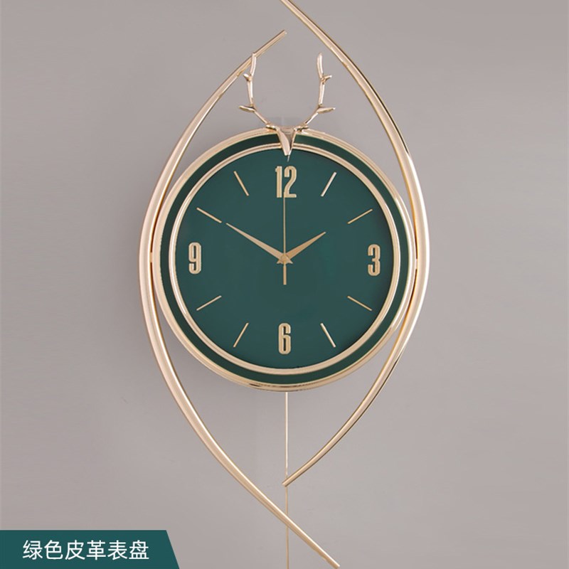 2023新款钟表挂m钟客厅家用现代轻奢时尚创意简约大气高档静音时