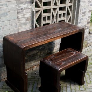 七韵古琴桌古琴桌凳共鸣箱榫卯一体送古琴桌旗防滑垫 新款上市