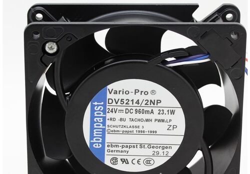 出售风机 DV5214/2NP 24V 23.1W 12738 13cm 可调速铝框散热风扇