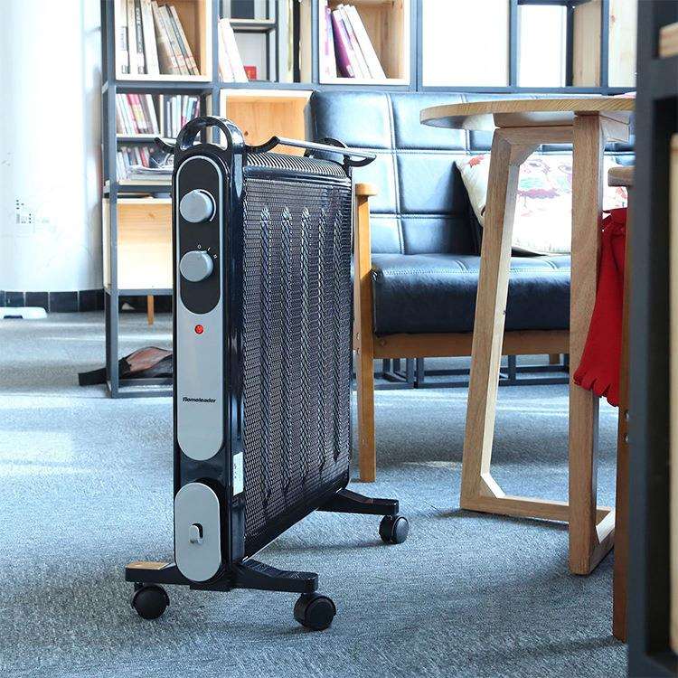 跨境电热膜取暖器室内移动取暖加热器过热保护带烘衣架防烫暖风机