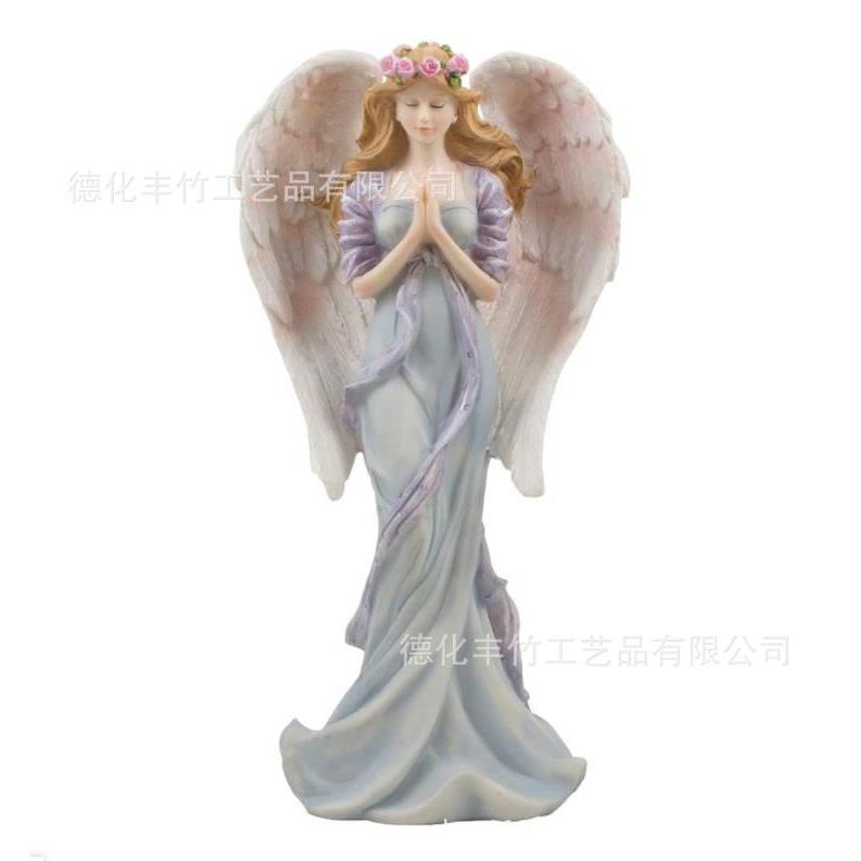树脂天使摆件装饰雕像雕塑家居摆件