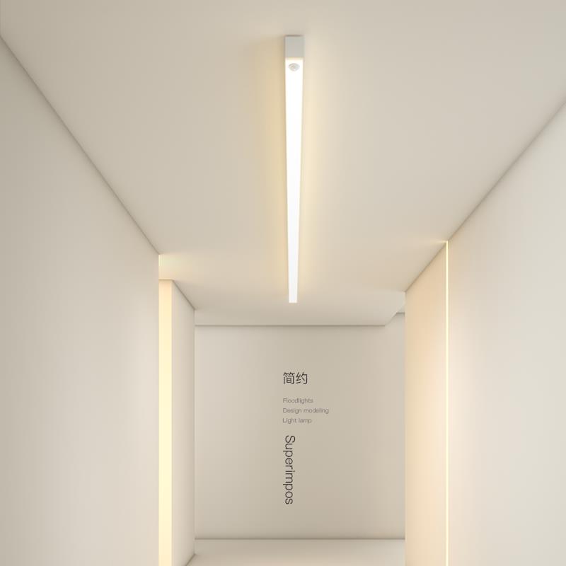 人体感应灯led吸顶灯简约现代客厅灯北欧卧室灯极简阳台灯过道灯