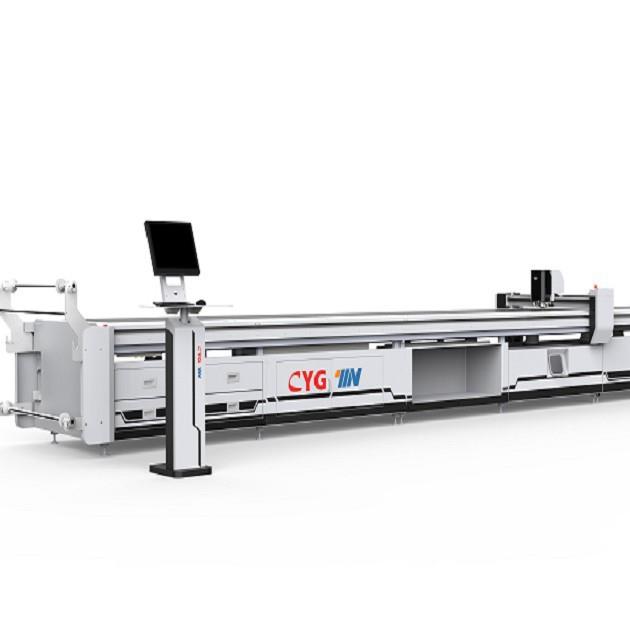 长园和鹰全自动数控裁剪机HY-SN断布机裁床