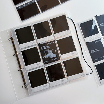 宝丽来9宫格相册拍立得宽幅适用itype600wide大容量sx70活页收纳