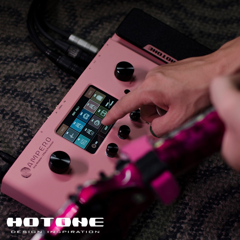 Hotone Ampero one电吉他综合效果器 M民谣木吉他贝司失真混响循