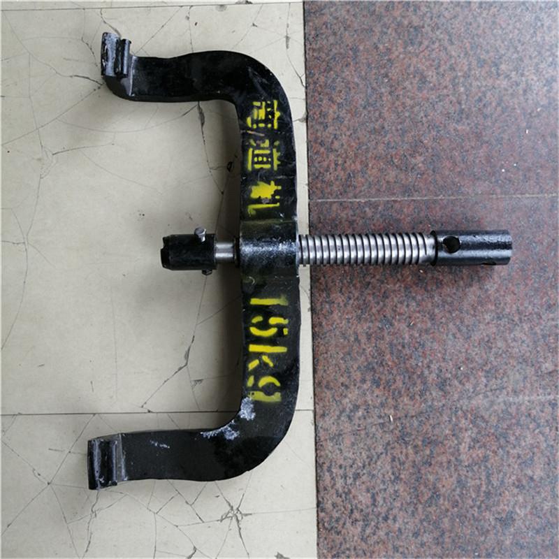 铁路工具12kg手动弯轨器 拿弯钢轨用弯道器 水平单钩弯道机