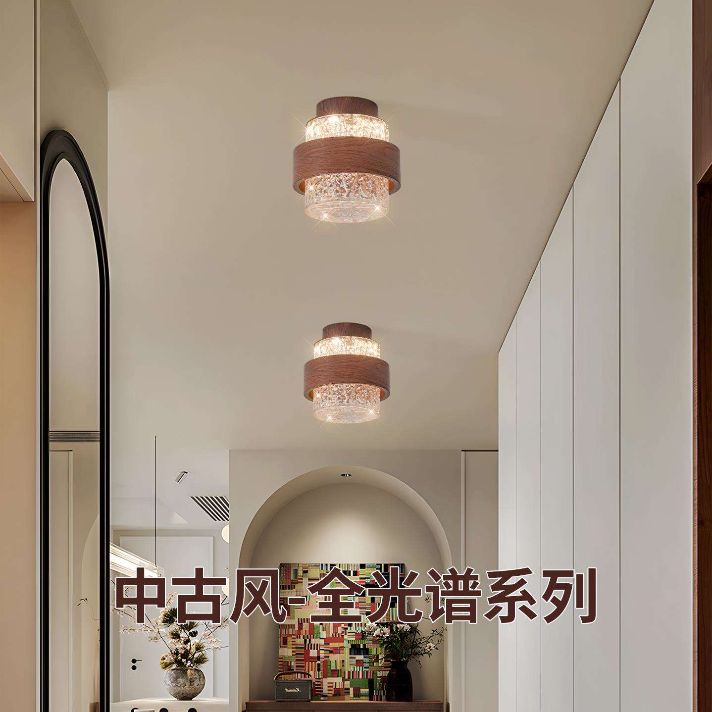 现货跨境灯具黄洞石小吊灯简约奶油风现代风民宿餐厅卧室床头吊灯