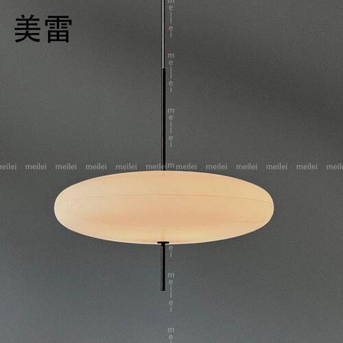 丹麦设计创意飞碟艺术椭圆极简吊灯个性极简餐厅吧台餐桌简约灯具