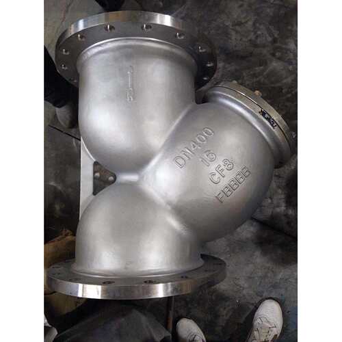 广州越高不锈钢网法兰过滤器 DN300 Y型过滤器