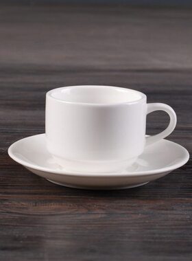 样板房摆件配饰 餐桌简约现代陶瓷咖啡杯碟 客厅纯色家居软装