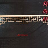 挂楣门玄关隔断窗落中式 电视背景墙东阳木雕实木门罩落地雕花花格