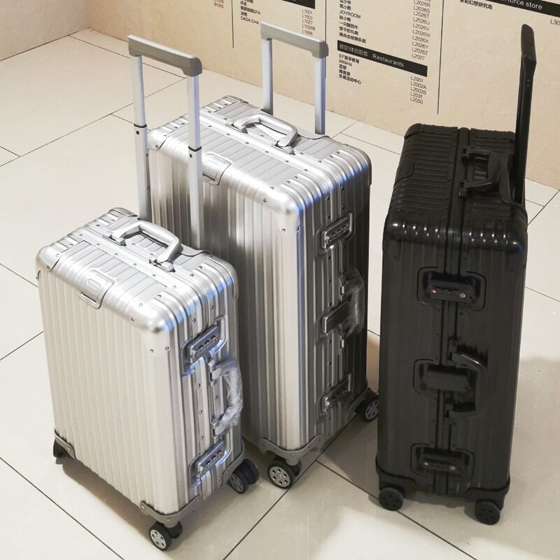 全铝镁合金拉杆g箱万向轮金属行旅行箱