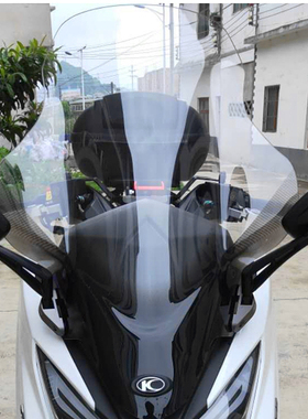 光阳赛艇摩托CT250\CT300改装21款JGV款加高进口前挡风玻璃风挡