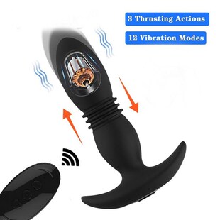 Anus Butt Plug Huge Prostate Vibrators MalKe Massager Dildo